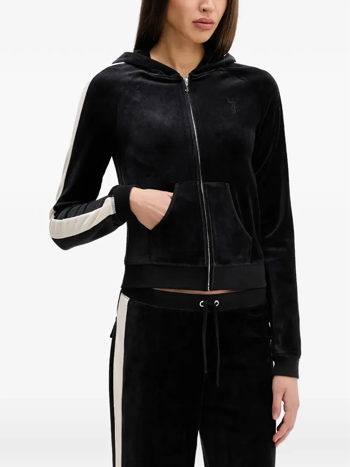 Juicy Couture サイドストライプ フーディー - 画像1