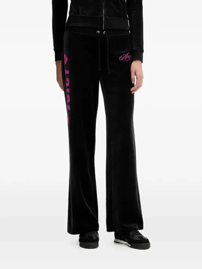 Juicy Couture Juicy Couture ドローストリングウエスト トラックパンツの商品画像