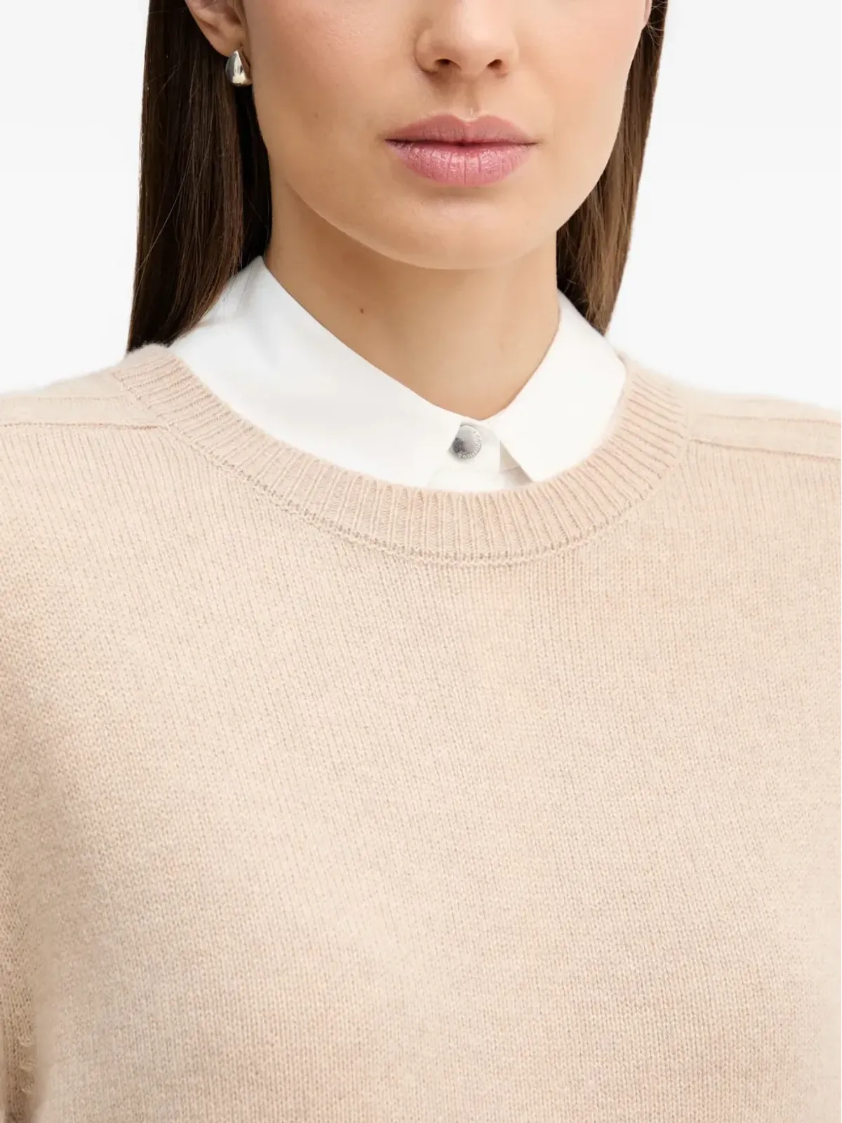 Benetton リブ編みカシミヤセーター - 画像4