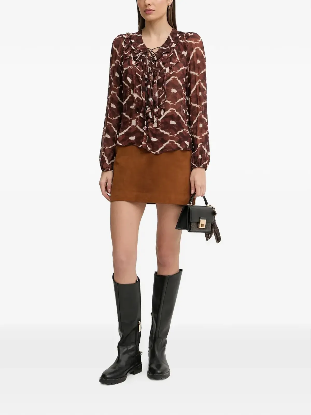 Pedro Del Hierro フリル柄トップス - 画像2
