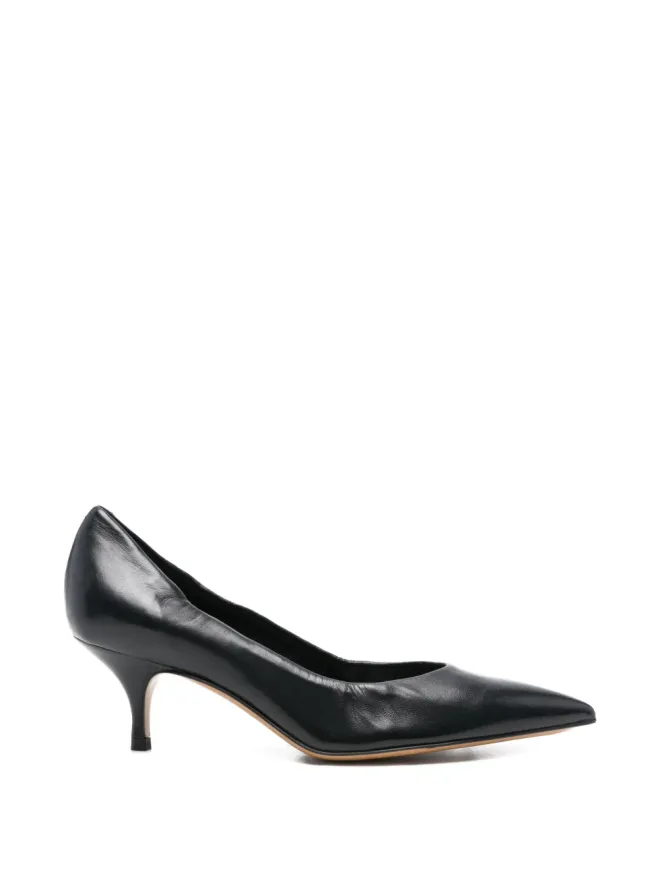 GUGLIELMO ROTTA GUGLIELMO ROTTA Azelie pointed leather pumps - Blueの商品画像