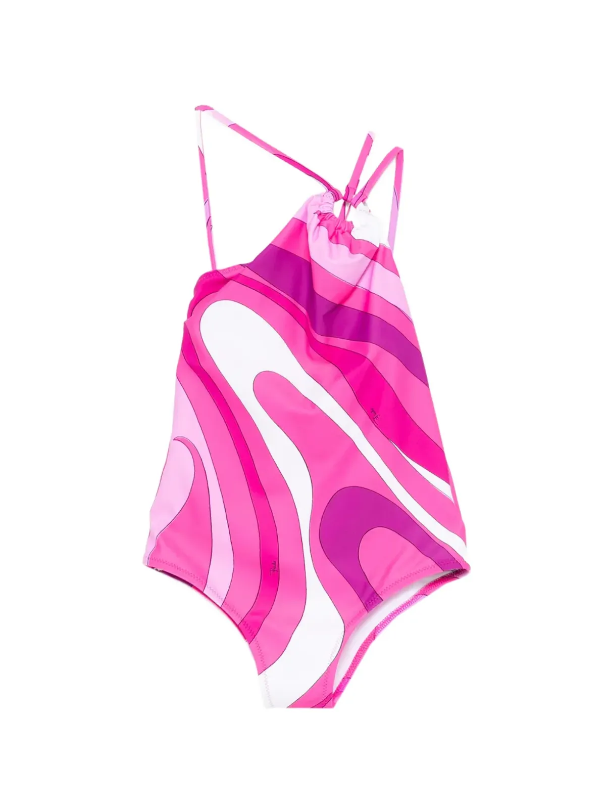 PUCCI Junior パターン柄水着 ピンク - 画像1