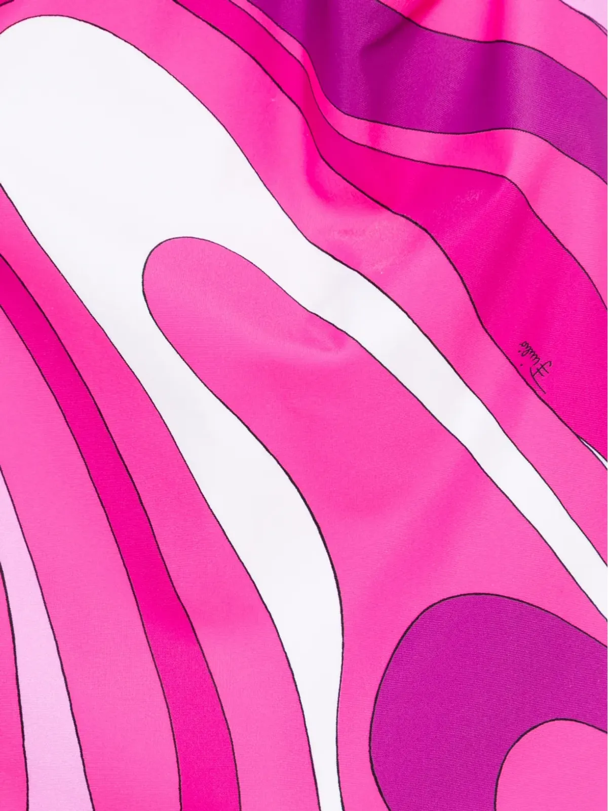 PUCCI Junior パターン柄水着 ピンク - 画像3