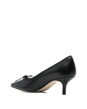 Repetto センドリオン ボウ コートヒールパンプス ブラック - サムネイル3