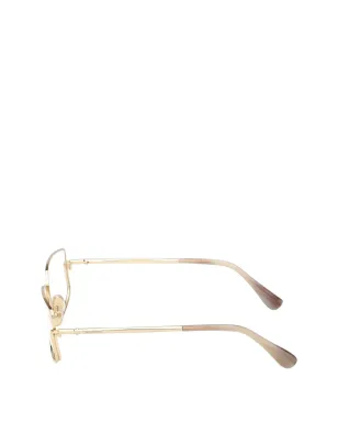 Max Mara Eyewear 矩形メタル眼鏡 - サムネイル3