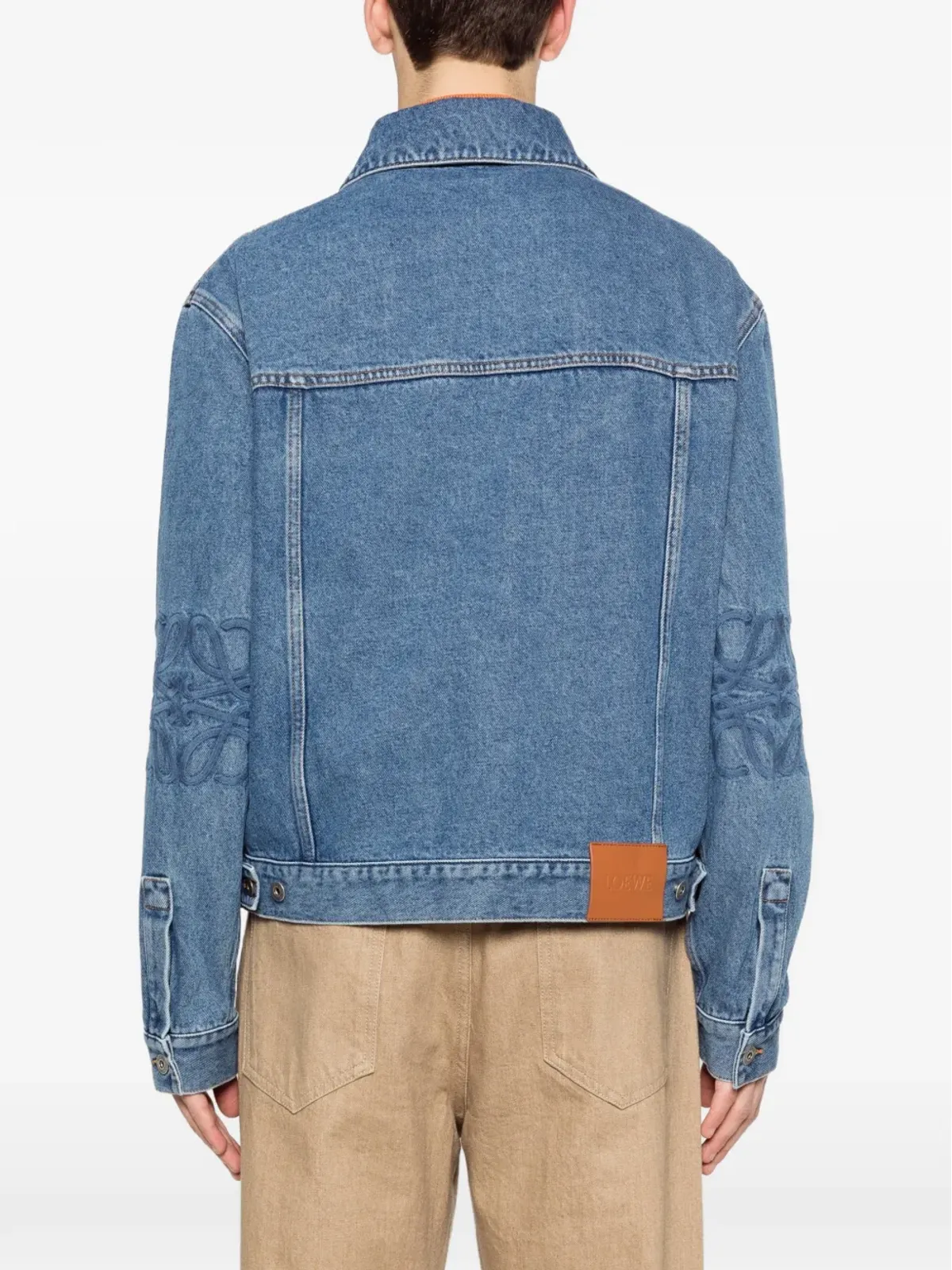 LOEWE ボタンフラップポケットジャケット - 画像4