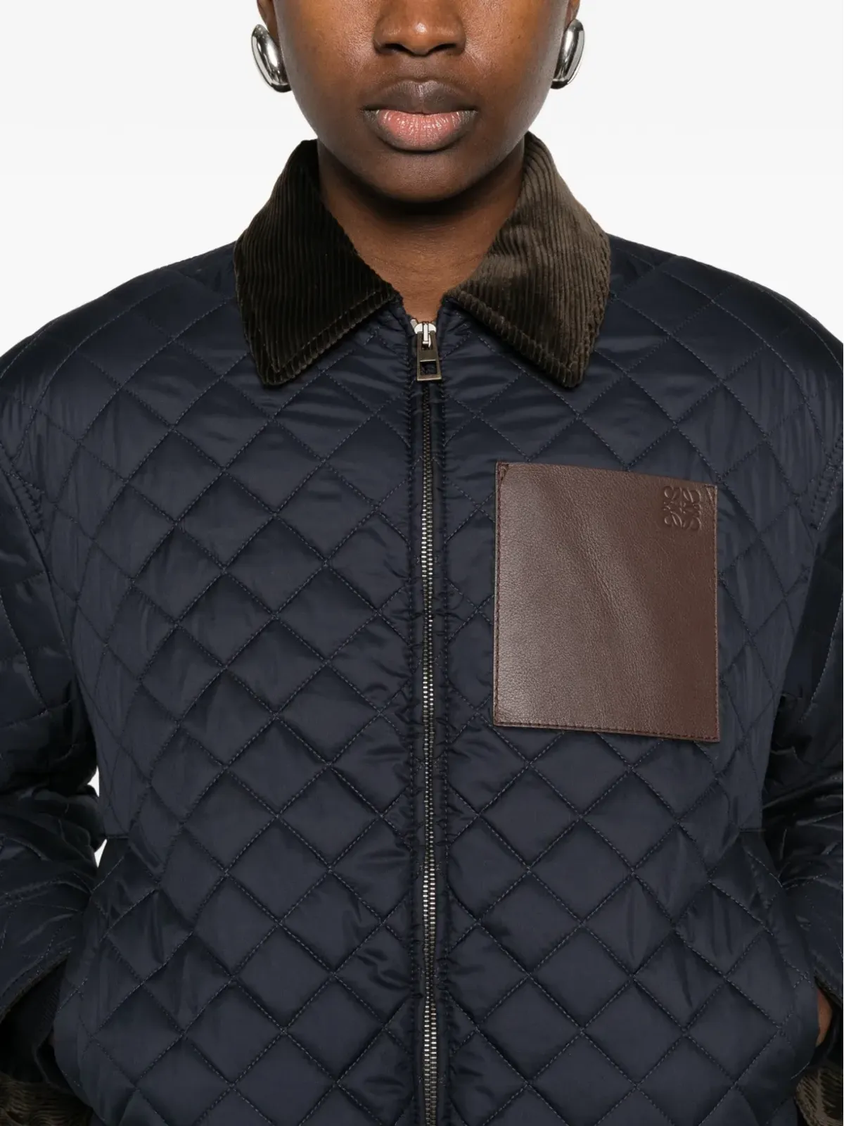 LOEWE キルテッドジャケット - 画像5