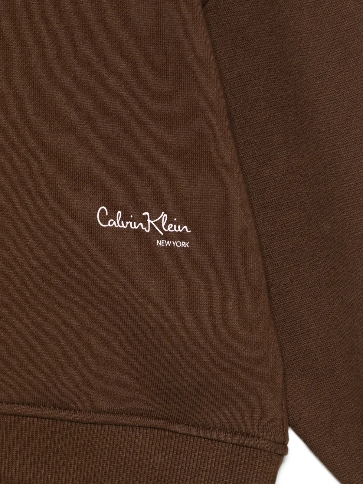 Calvin Klein Kids ロゴディテール フード付きパーカー - 画像3