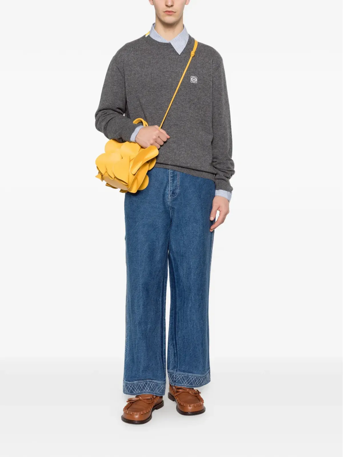 LOEWE アナグラム クルーネック セーター - 画像2