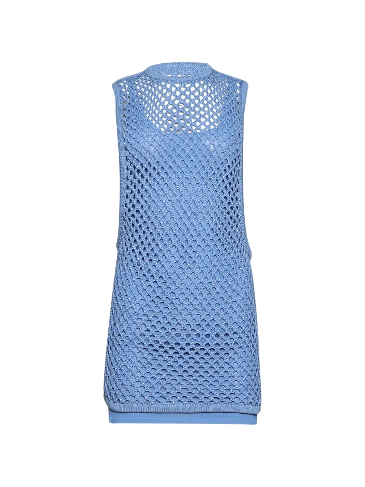 diotima Grenada open-knit mini dress - 画像1