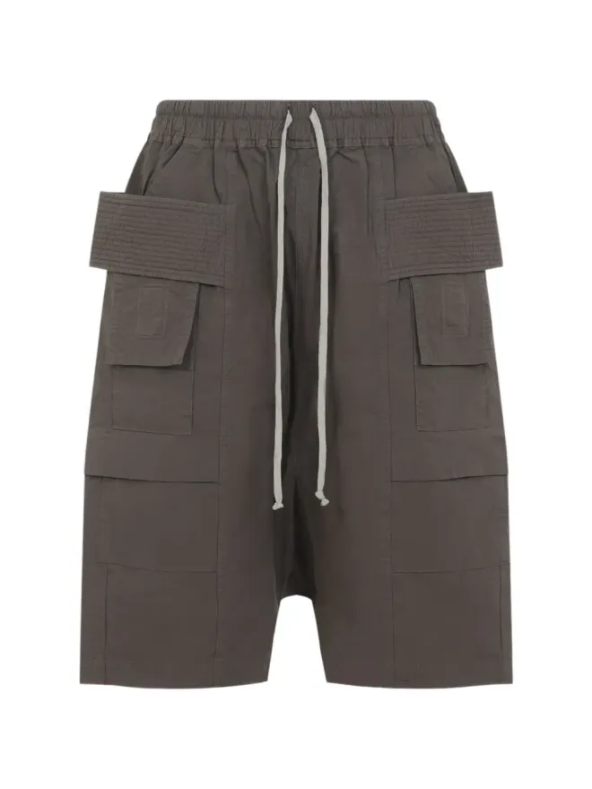 Rick Owens DRKSHDW Rick Owens DRKSHDW ベージュ コットン カーゴショーツの商品画像