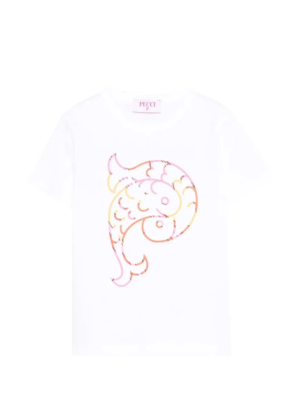 PUCCI Junior グラフィックプリントTシャツ - Neutrals - 画像1