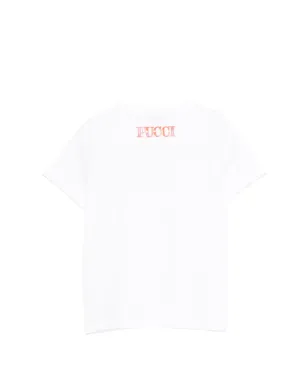 PUCCI Junior グラフィックプリントTシャツ - Neutrals - サムネイル2