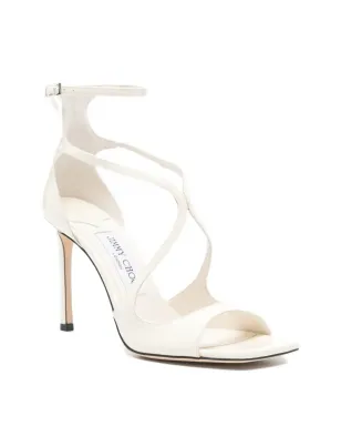 Jimmy Choo Azia エラスティックストラップサンダル - White - サムネイル2