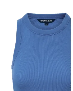 Veronica Beard Jordyn tank top - Blue - サムネイル2