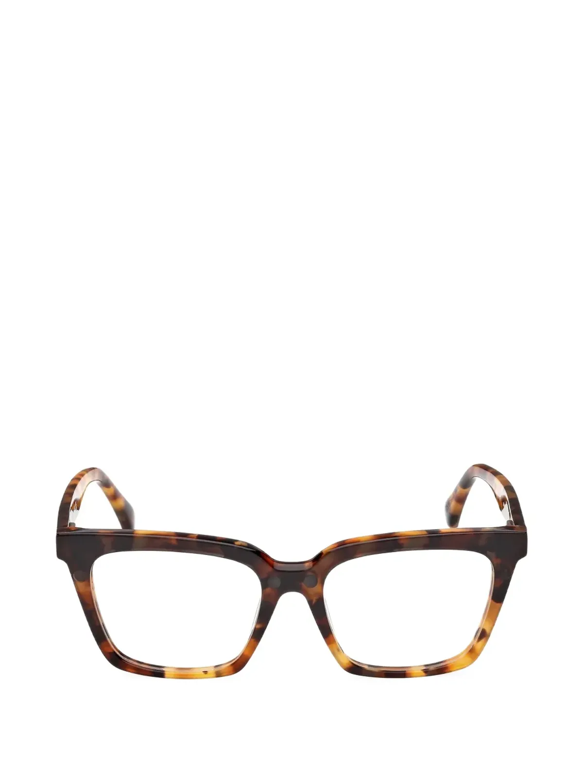 Max Mara Eyewear square glasses - Brown - 画像1
