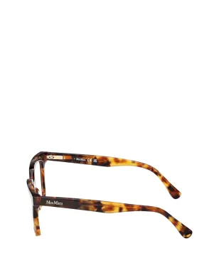 Max Mara Eyewear square glasses - Brown - サムネイル3