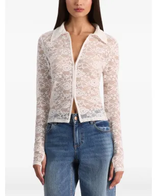 alice + olivia Kara lace button shirt - サムネイル5