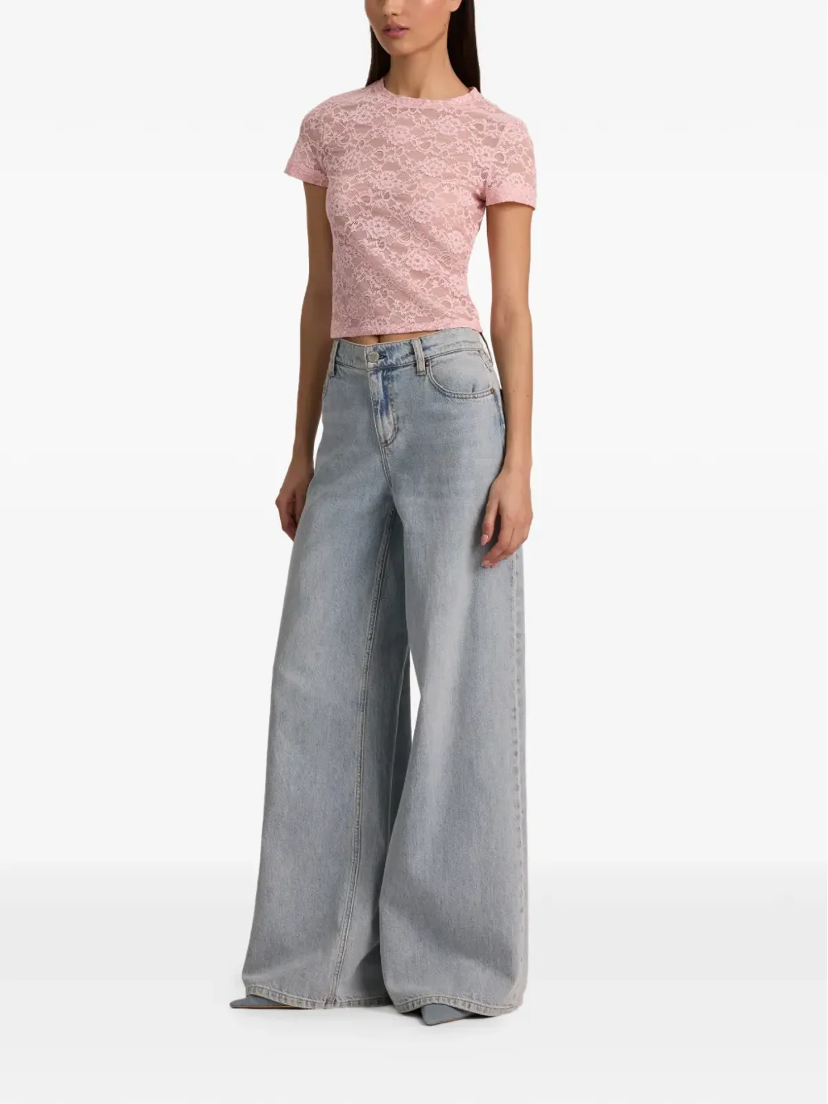 alice + olivia テス クルーネック Tシャツ - 画像3