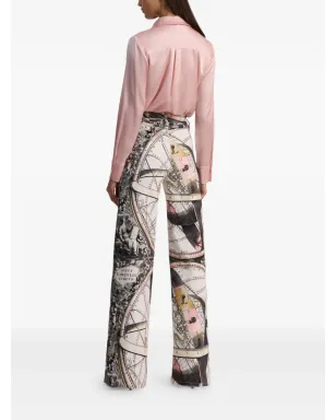 alice + olivia シックプリント フルレングスジーンズ - White - サムネイル4