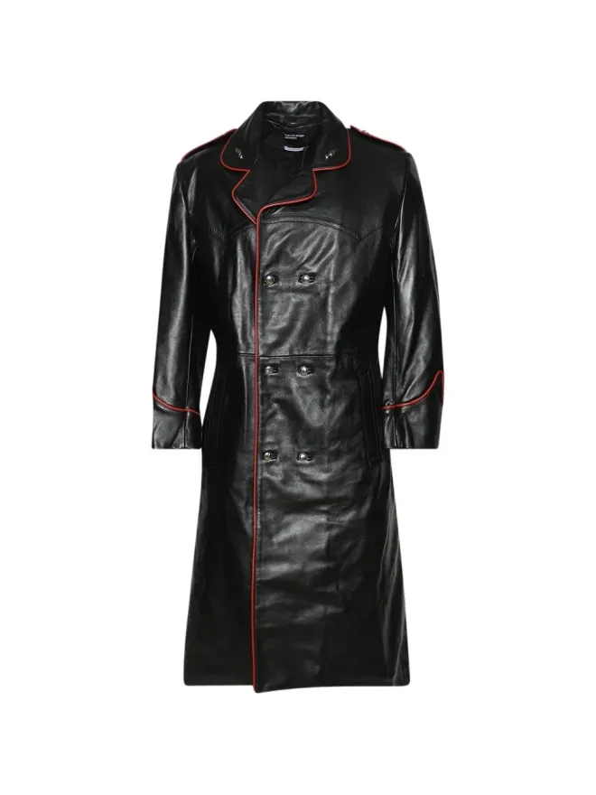 Enfants Riches Déprimés Enfants Riches Déprimés Belgian Fire trench coat - Blackの商品画像