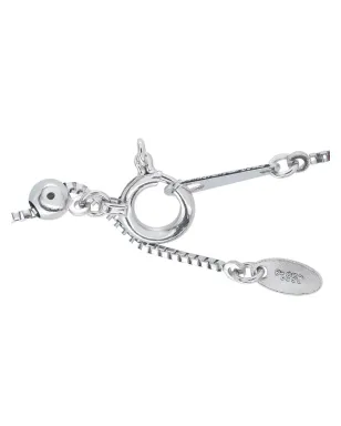 LB Exclusive diamond and sapphire necklace - Silver - サムネイル2