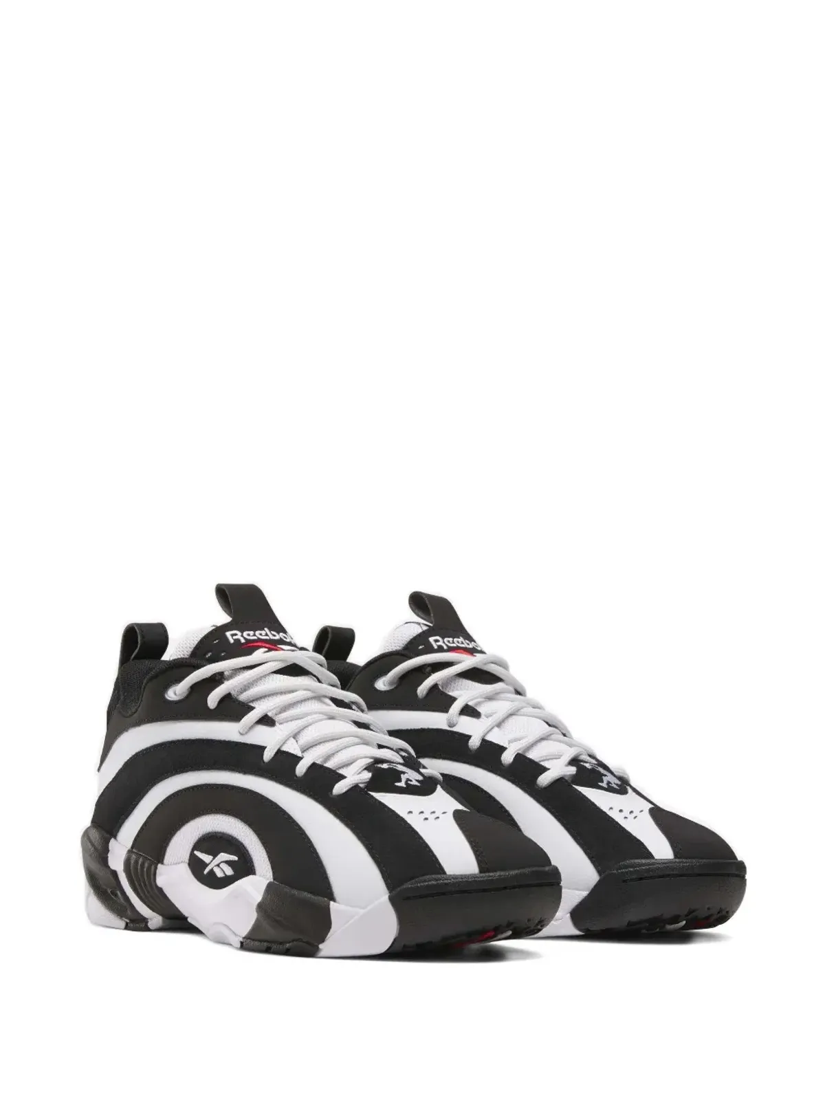 Reebok Shaqnosis Low バスケットボールスニーカー ブラック - 画像2