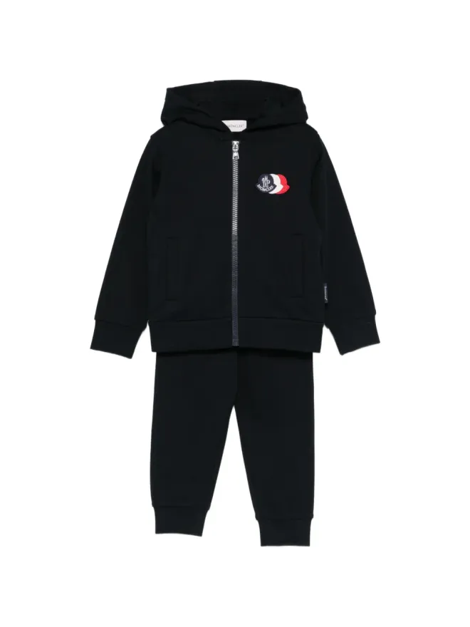 Moncler Enfant Moncler Enfant フード付きロゴディテール トラックスーツの商品画像