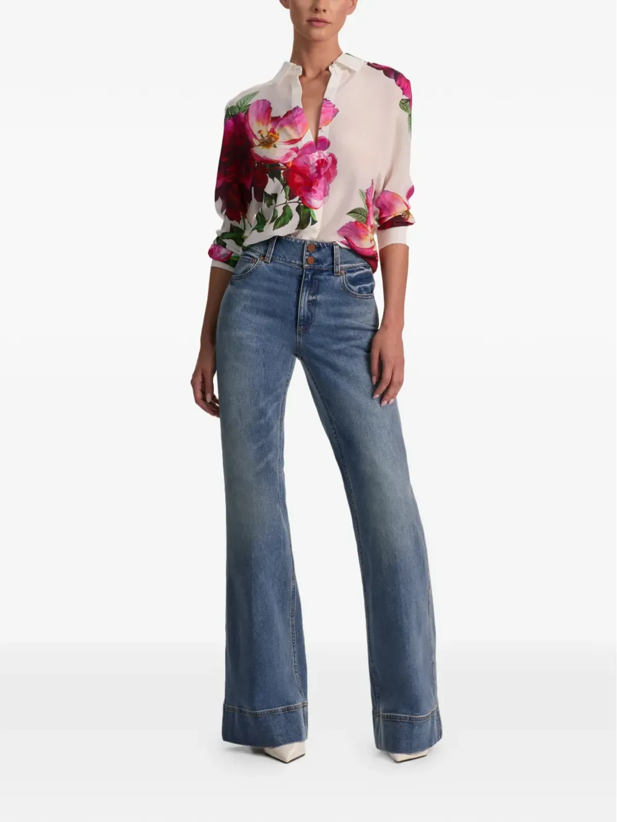 alice + olivia 花柄シャツ - 画像2