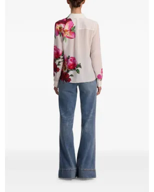 alice + olivia 花柄シャツ - サムネイル4