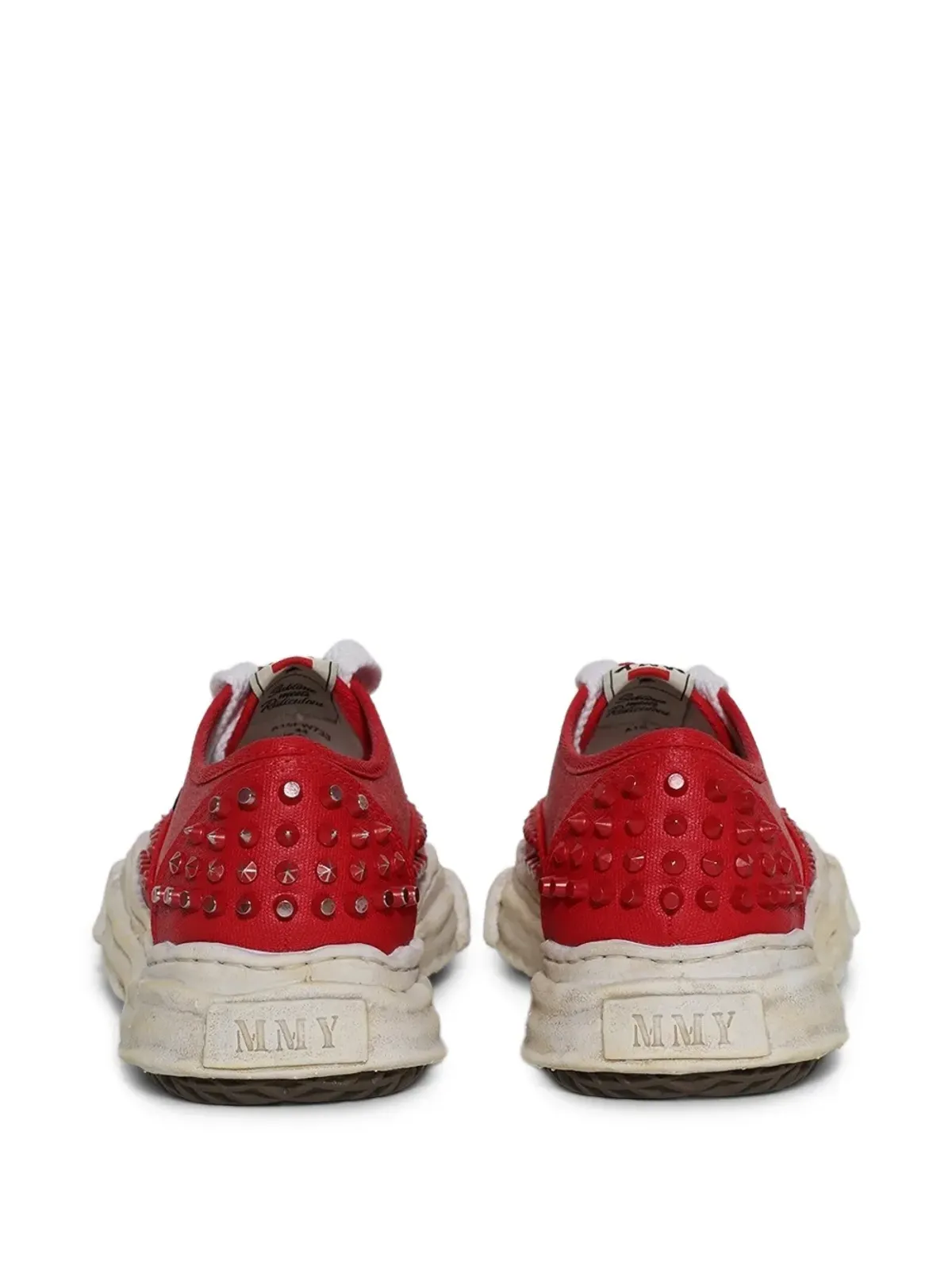Maison MIHARA YASUHIRO Baker studded sneakers - 画像3