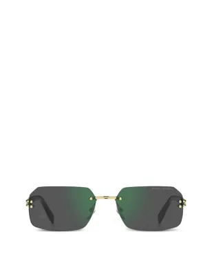 Marc Jacobs Eyewear リムレスサングラス - ゴールド - サムネイル1