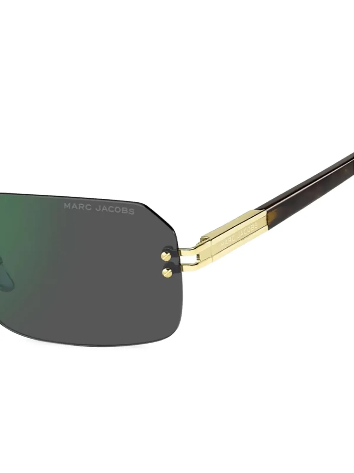 Marc Jacobs Eyewear リムレスサングラス - ゴールド - 画像3