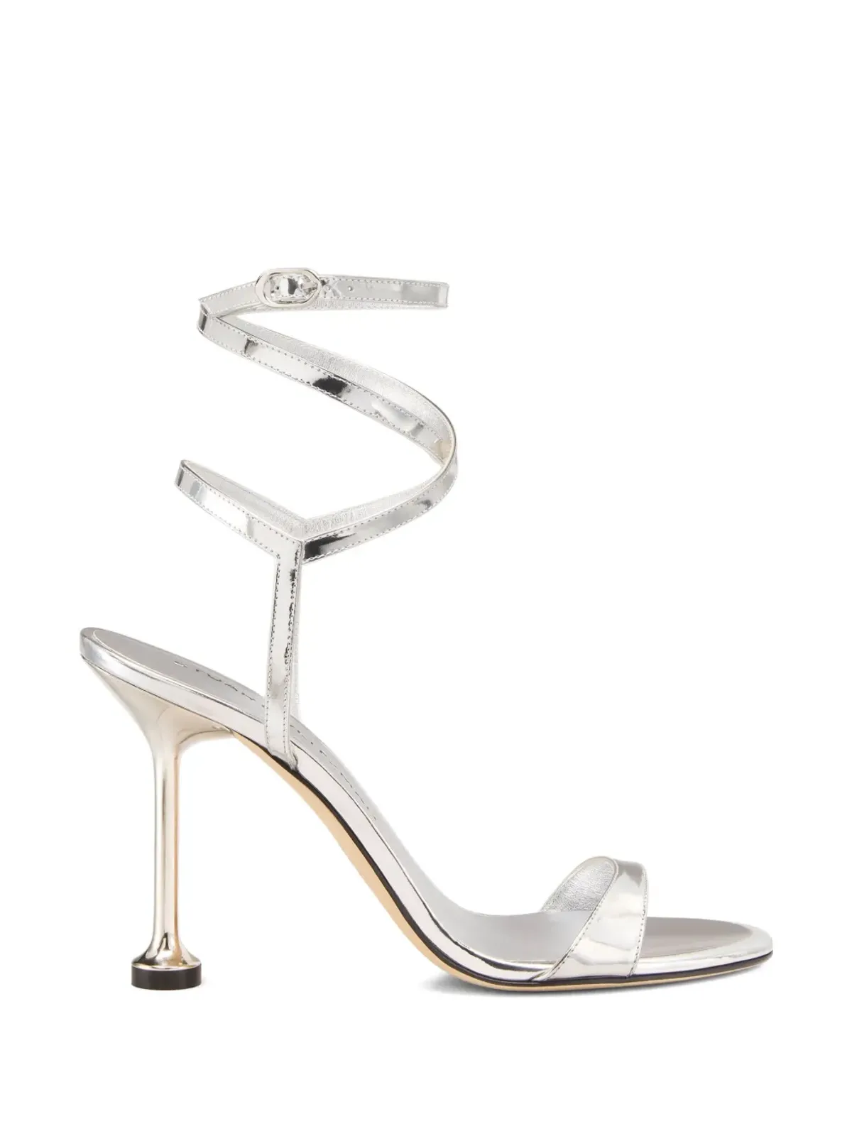 Stuart Weitzman ヌディスティニ ラップアンクルストラップ ヒールサンダル - 画像1