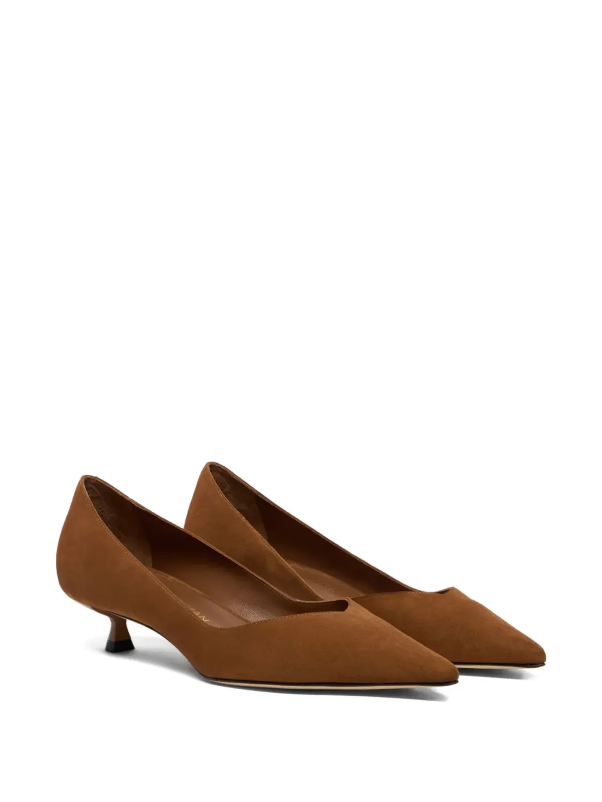 Stuart Weitzman Eva pointed pumps - Brown - 画像2