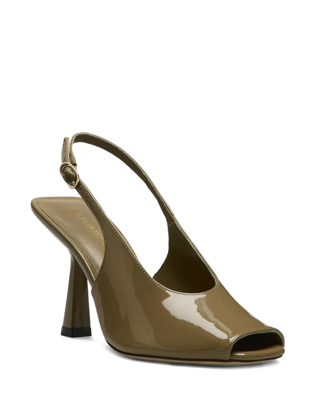 Stuart Weitzman Val ペップトゥ・スリングバックパンプス - 画像2