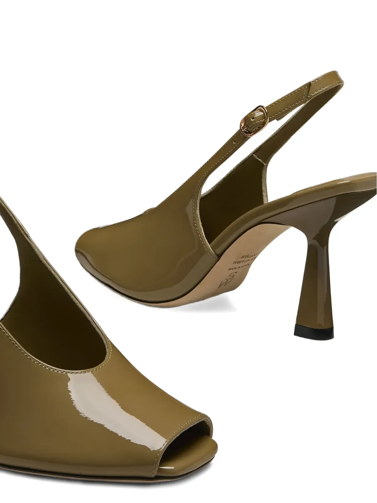 Stuart Weitzman Val ペップトゥ・スリングバックパンプス - 画像4