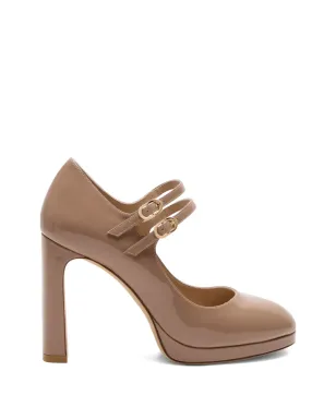 Stuart Weitzman Babette Mary Jane プラットフォーム ダブルストラップ サンダル - サムネイル1