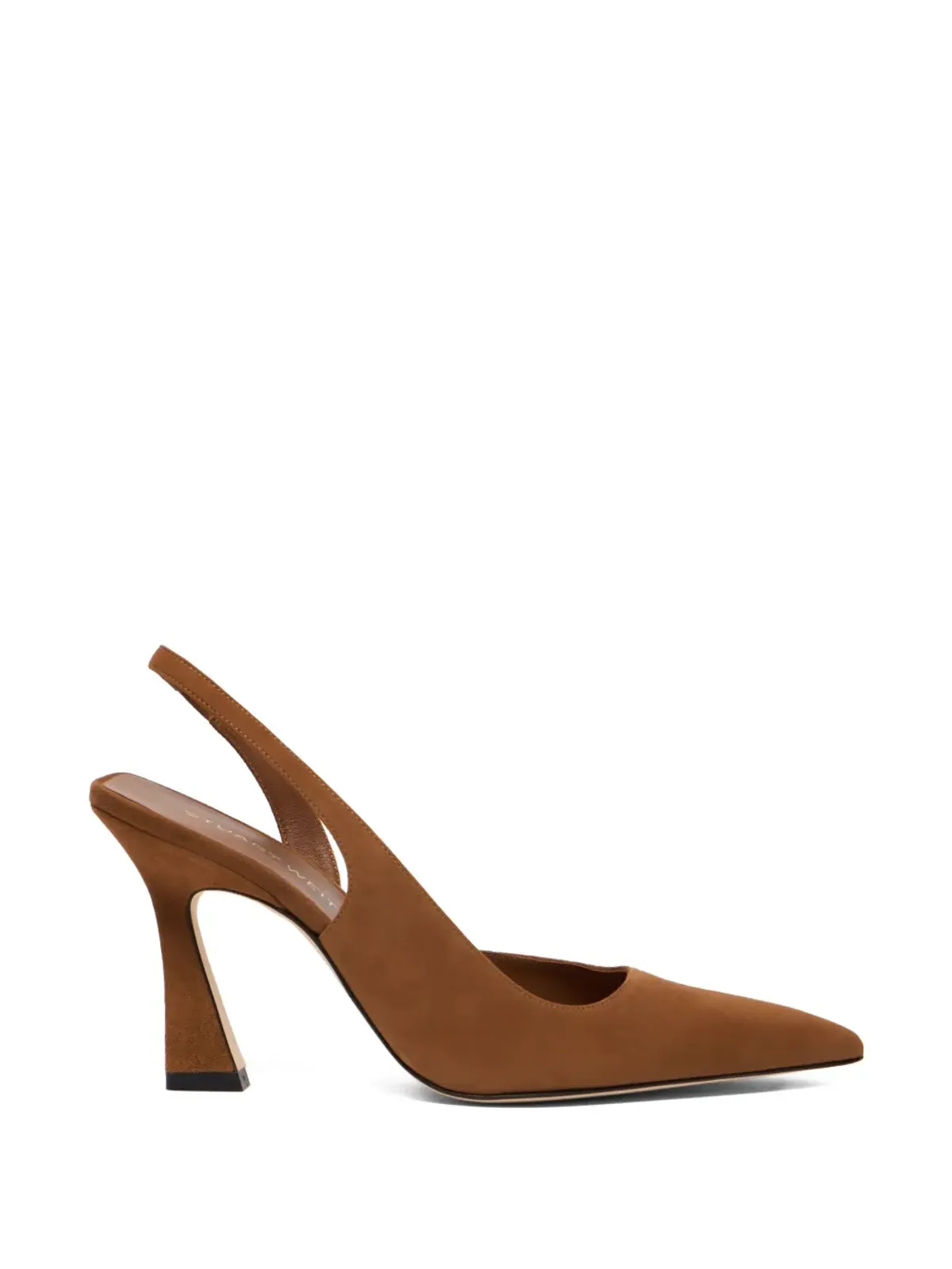 Stuart Weitzman Vinnie D'orsay スリングバックヒールパンプス - 画像1