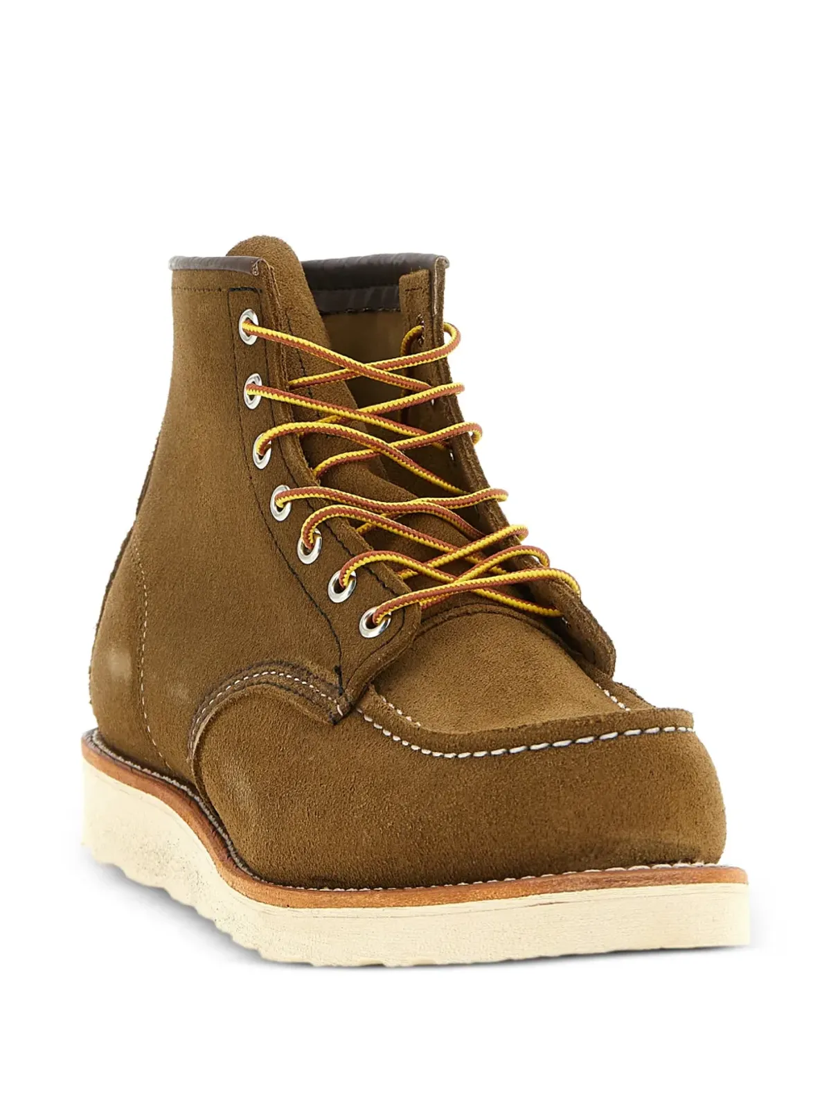Red Wing Shoes コントラストステッチ レザーブーツ - ブラウン - 画像2
