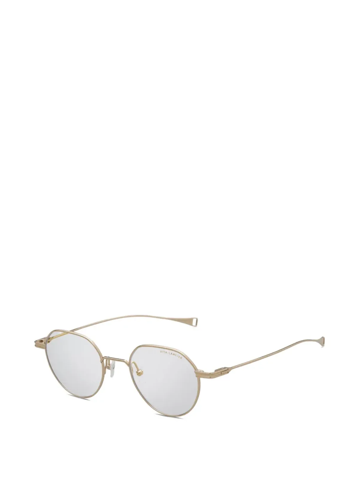 Dita Eyewear round metal glasses - Gold - 画像2