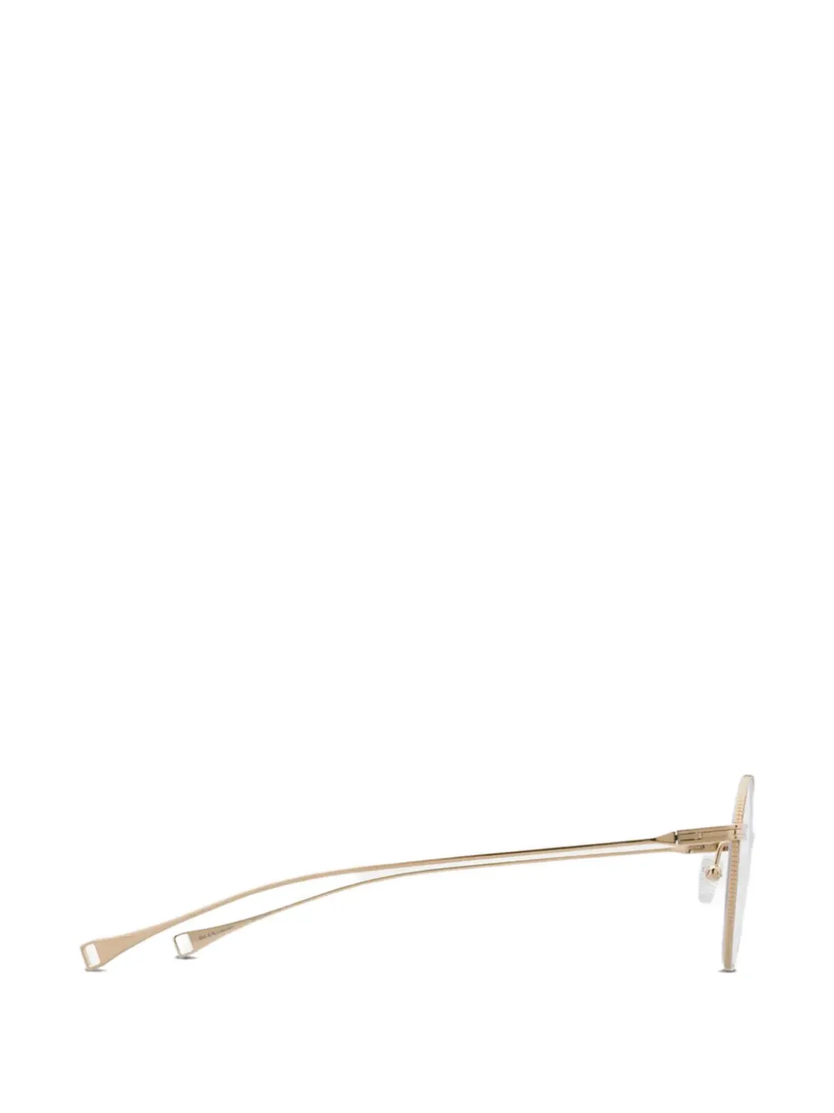 Dita Eyewear round metal glasses - Gold - 画像3
