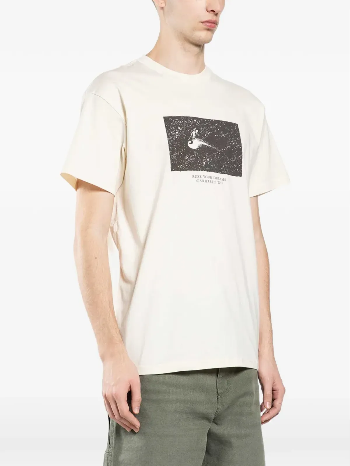 Carhartt WIP S/S Ride Your Dreams 半袖グラフィックTシャツ - Neutrals - 画像1