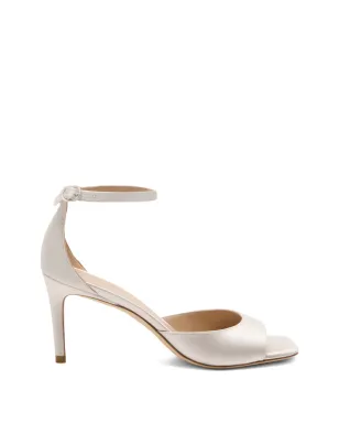Stuart Weitzman Nudistia スクエアトゥ アンクルストラップ サンダル - サムネイル1