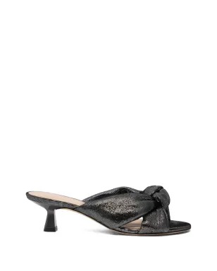 Stuart Weitzman ノットディテールのスライドサンダル - グレー - サムネイル1