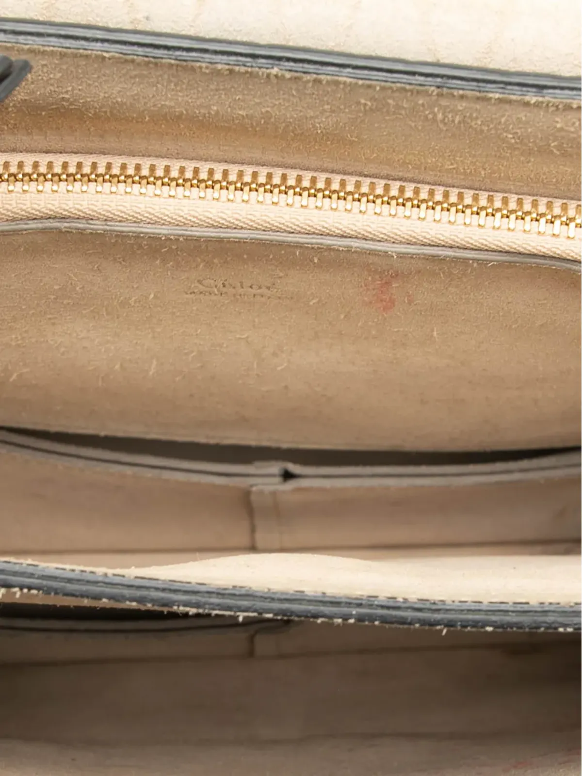 Chloé Pre-Owned 2015年 ミディアム ダイヤモンドエンボス カーフスキン Faye ショルダーバッグ - 画像5