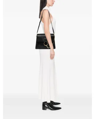 Chloé Pre-Owned 2015年 ミディアム ダイヤモンドエンボス カーフスキン Faye ショルダーバッグ - サムネイル2
