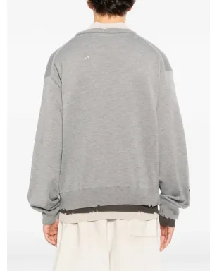 Maison MIHARA YASUHIRO ディストレスド スウェットシャツ - サムネイル4