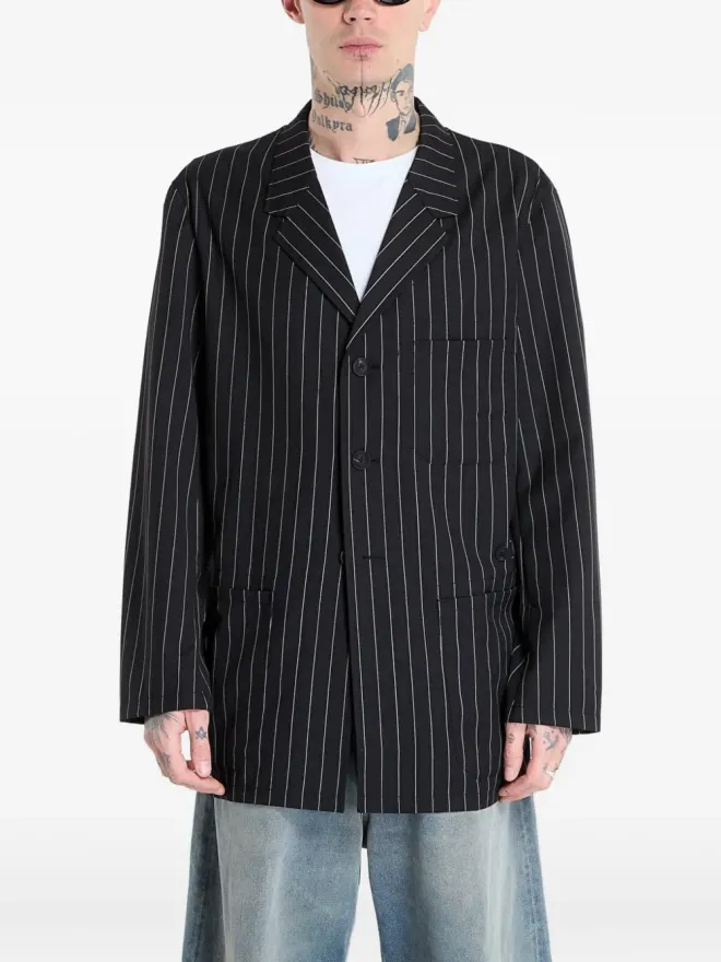 Y-3 Y-3 ピンストライプ柄ジャケットの商品画像