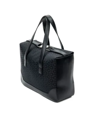 Celine ビンテージ フォールドトップ プリント レザー トートバッグ - サムネイル3